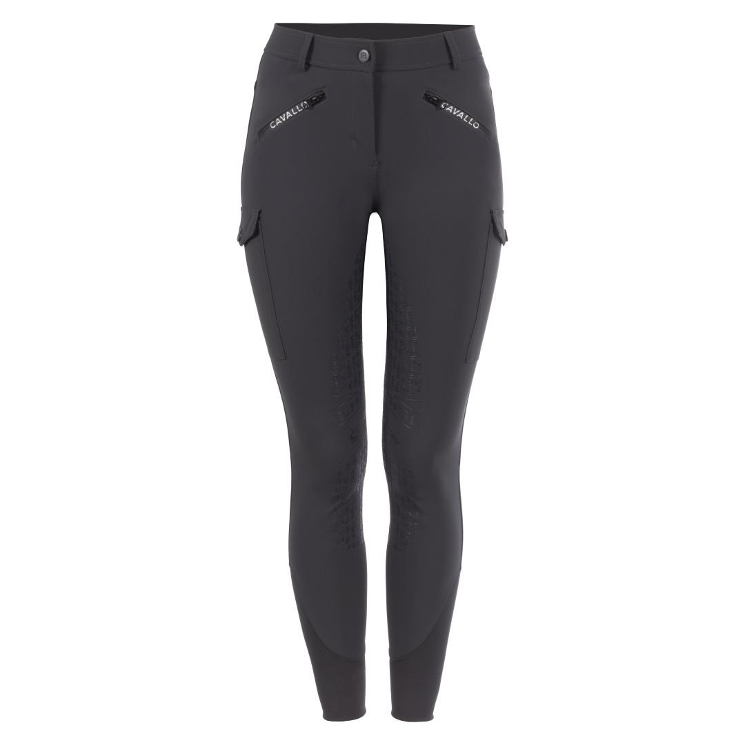Cavallo Comina Grip Mobile Full Seat Breeches #colour_graphite