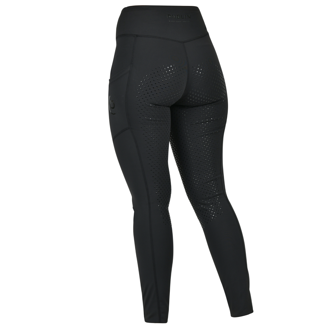 Dublin Ladies Everyday Riding Tights #colour_black