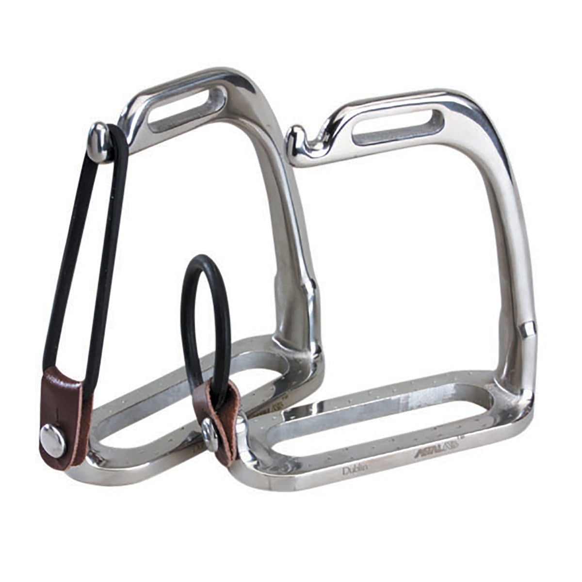 Korsteel Stainless Steel Peacock Stirrup Irons