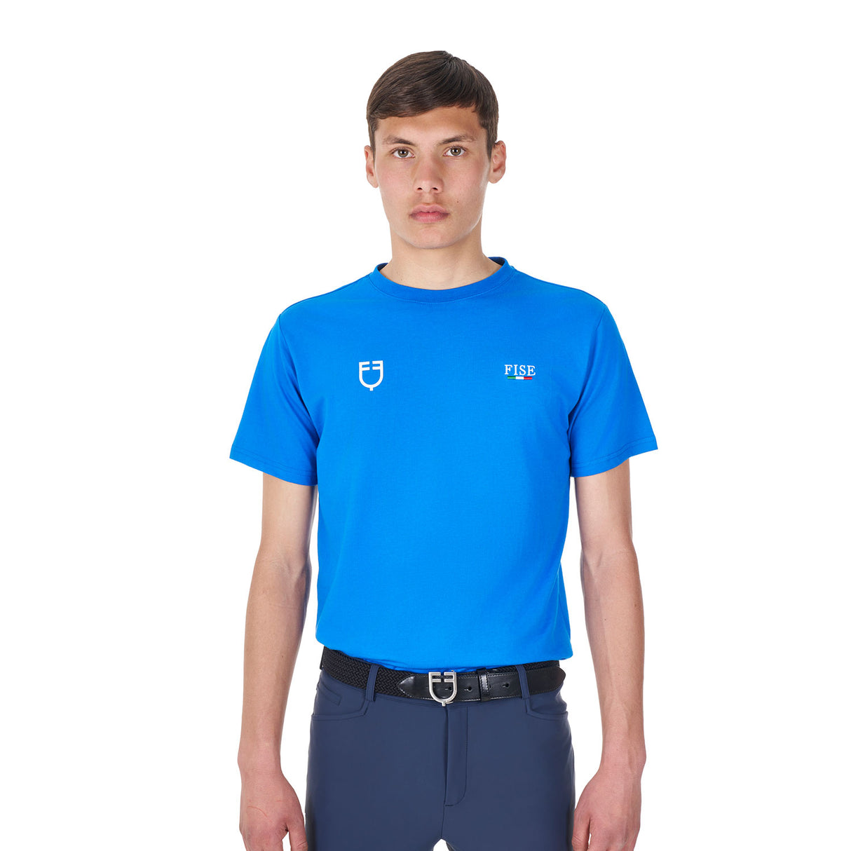 Equestro Men's Slim Fit T-Shirt Equestro X Fise