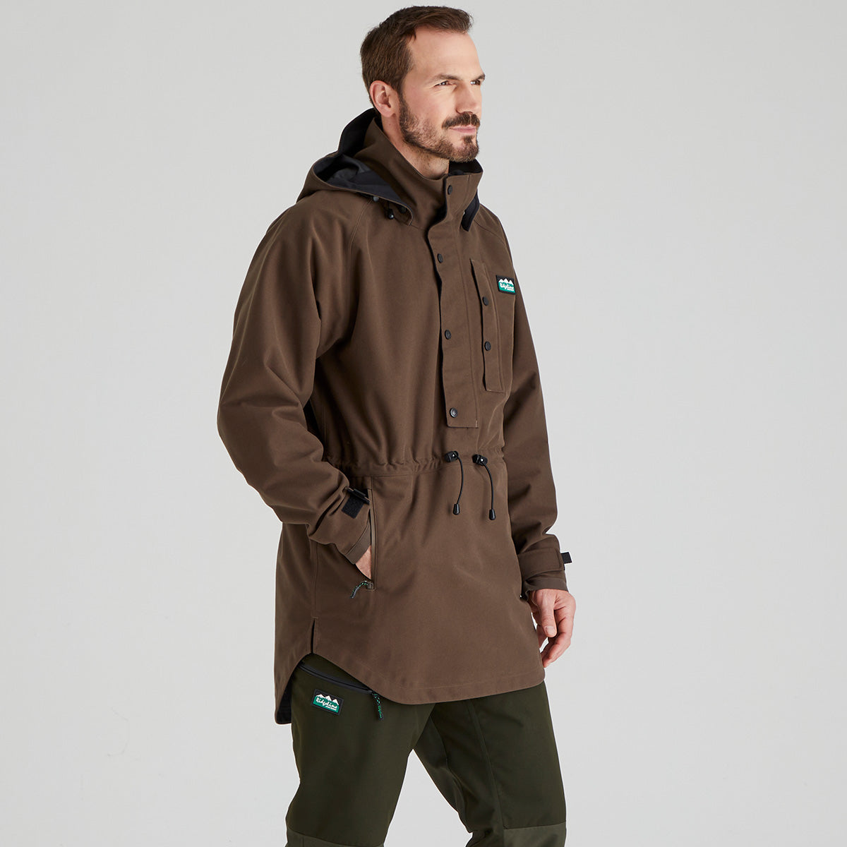 Ridgeline Mens Monsoon Classic Smock - New #colour_bark