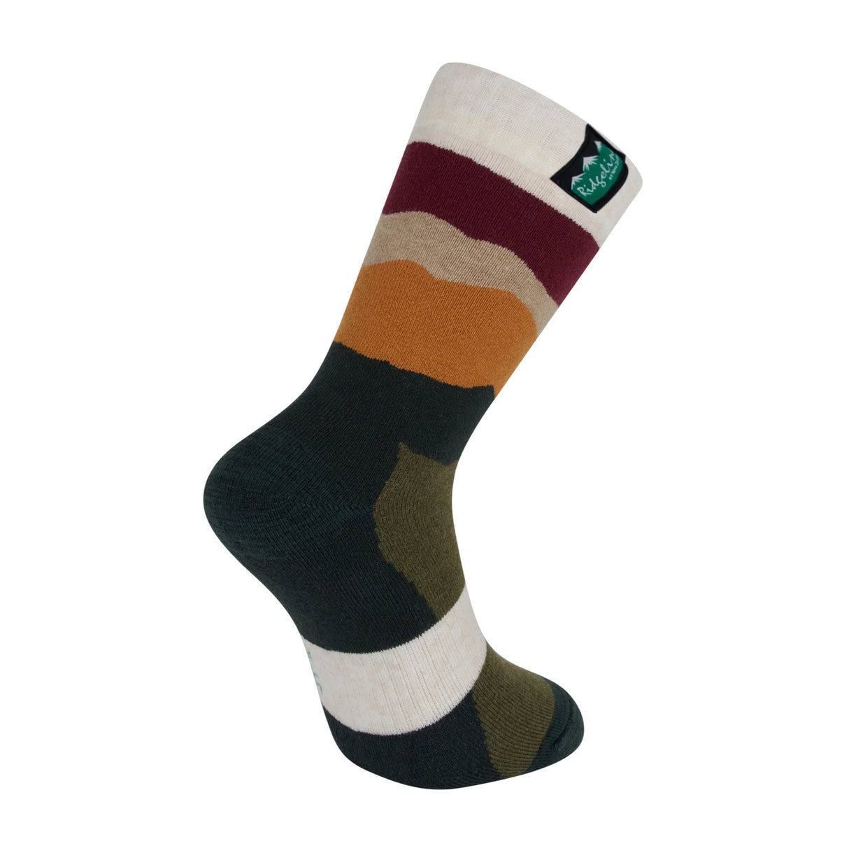 Ridgeline Merino Mid Length Wool Socks