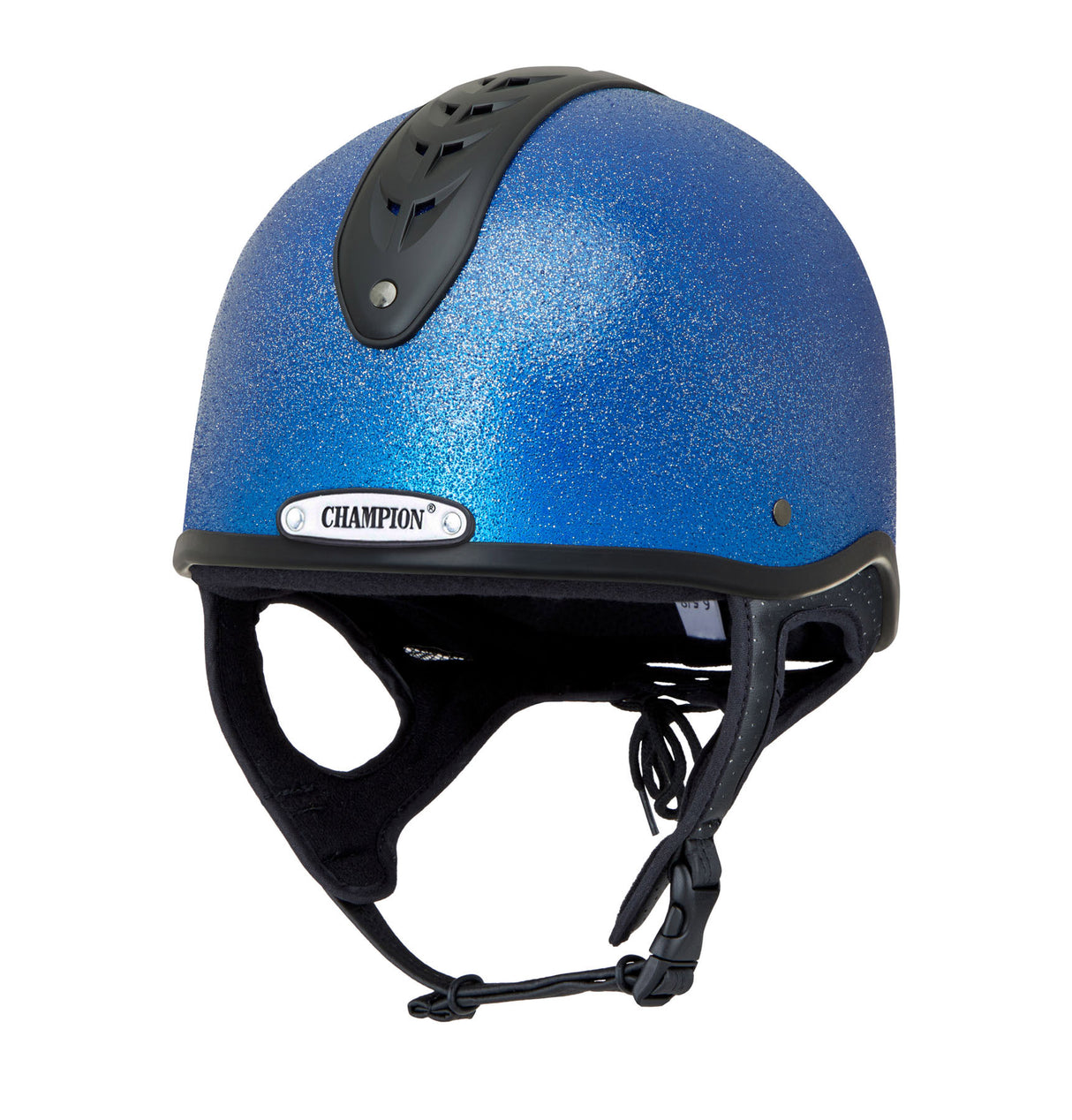 Champion Junior X-Air Nova Jockey Helmet #colour_blue