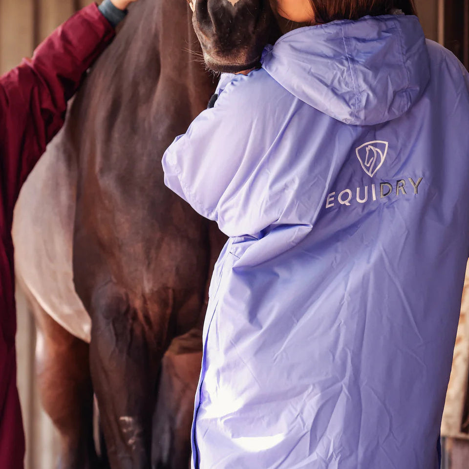 EQUIDRY Women's Thick Fleece Evolution #colour_blue-lilac