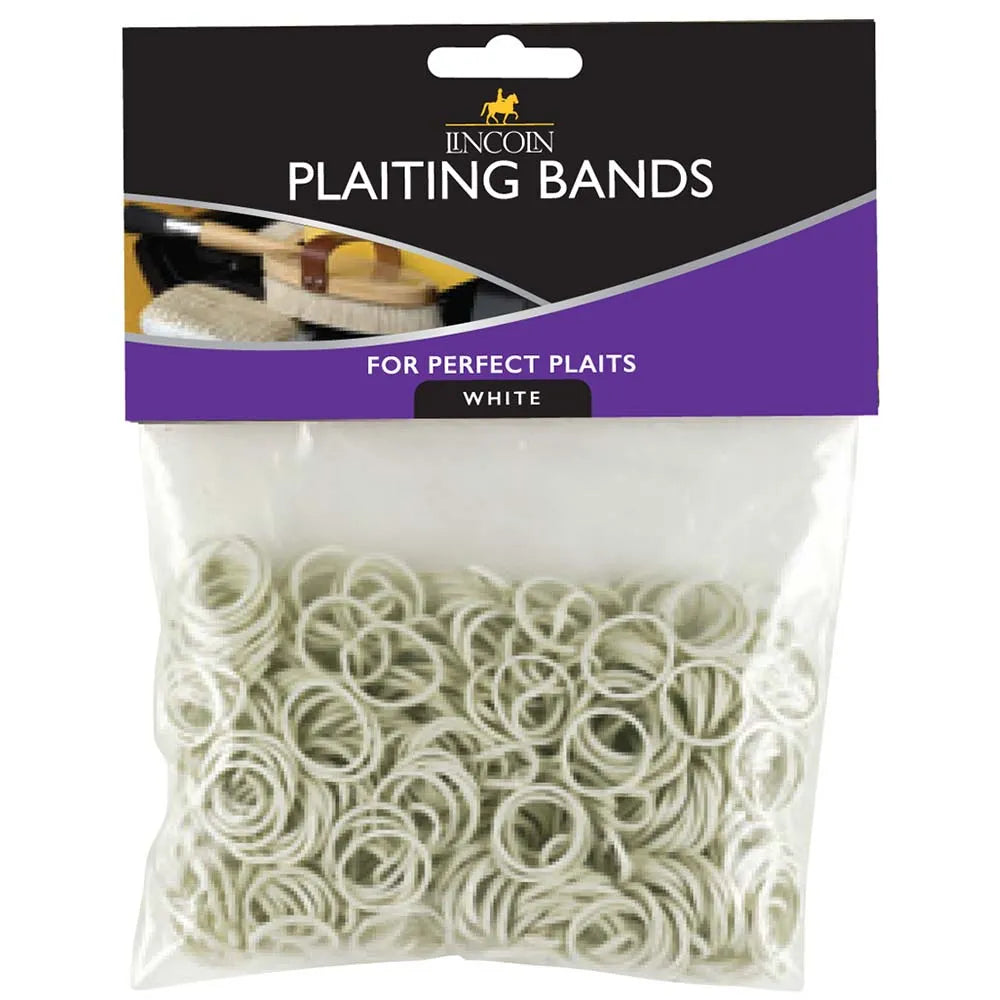 Lincoln Plaiting Bands #colour_white