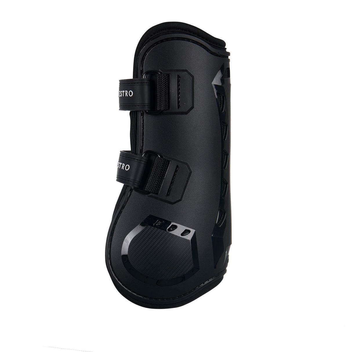 Equestro Tendon Boots In Polyurethane And Neoprene #colour_black