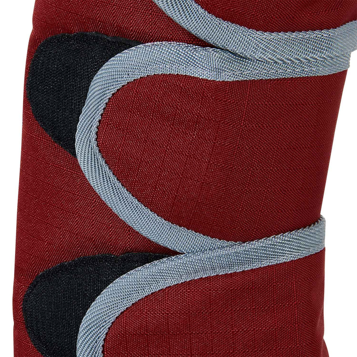 Equestro Travelling Boots Set And Tail Guard #colour_burgundy