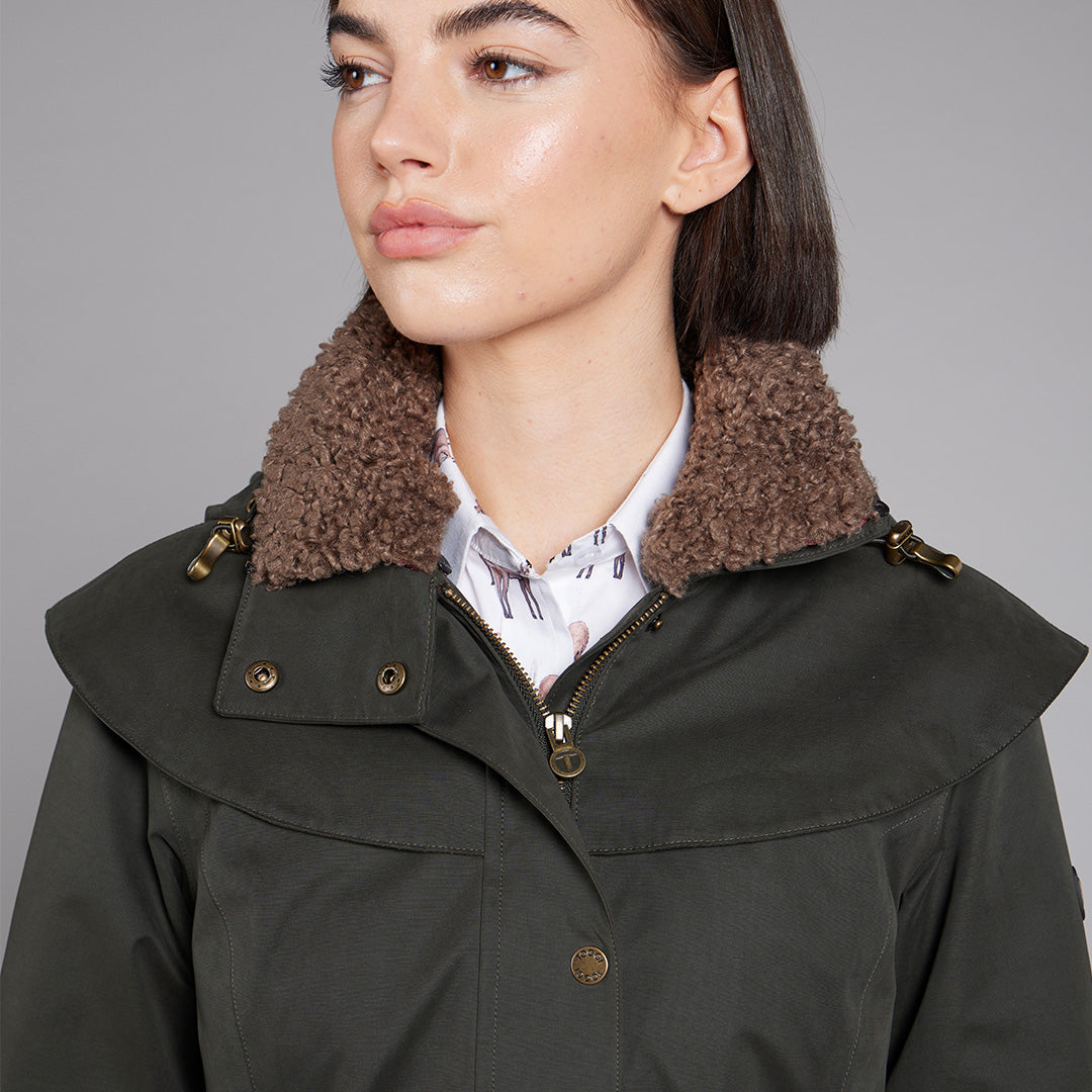 Toggi Portobello Waterproof Coat #colour_dark-green