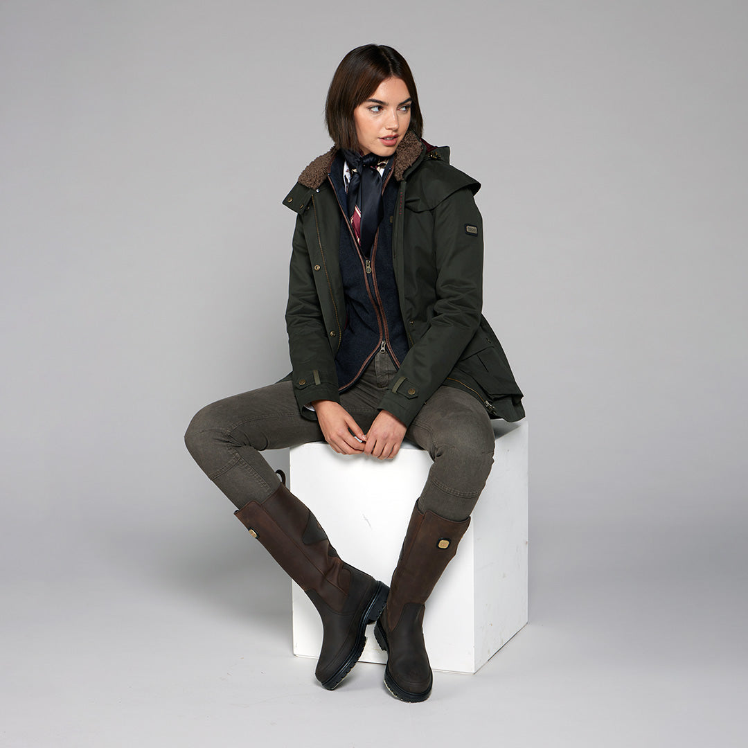 Toggi Portobello Waterproof Coat #colour_dark-green