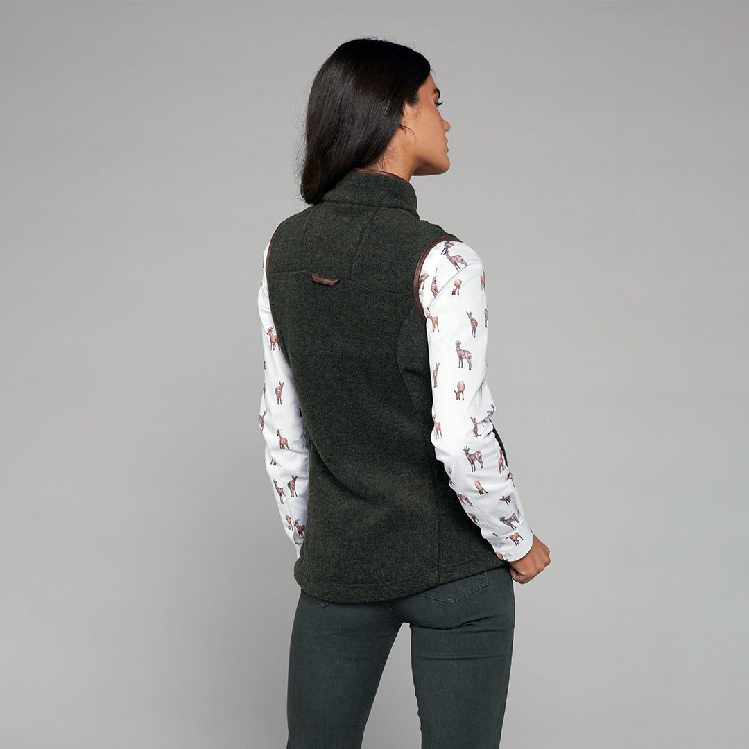 Toggi Regent Fleece Gilet #colour_forest-green
