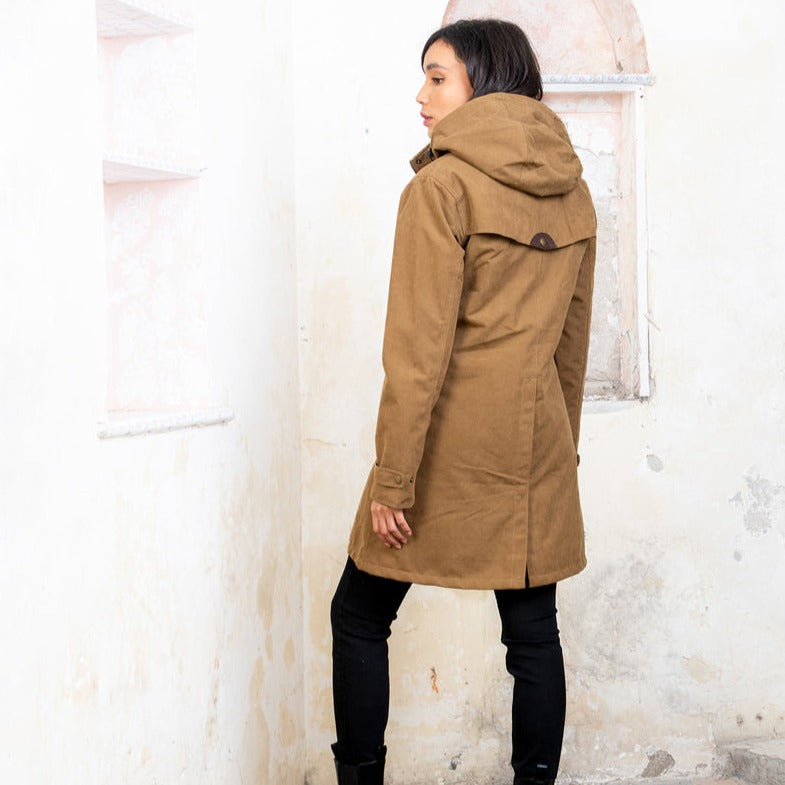 Jack Murphy Una Waterproof Jacket #colour_camel