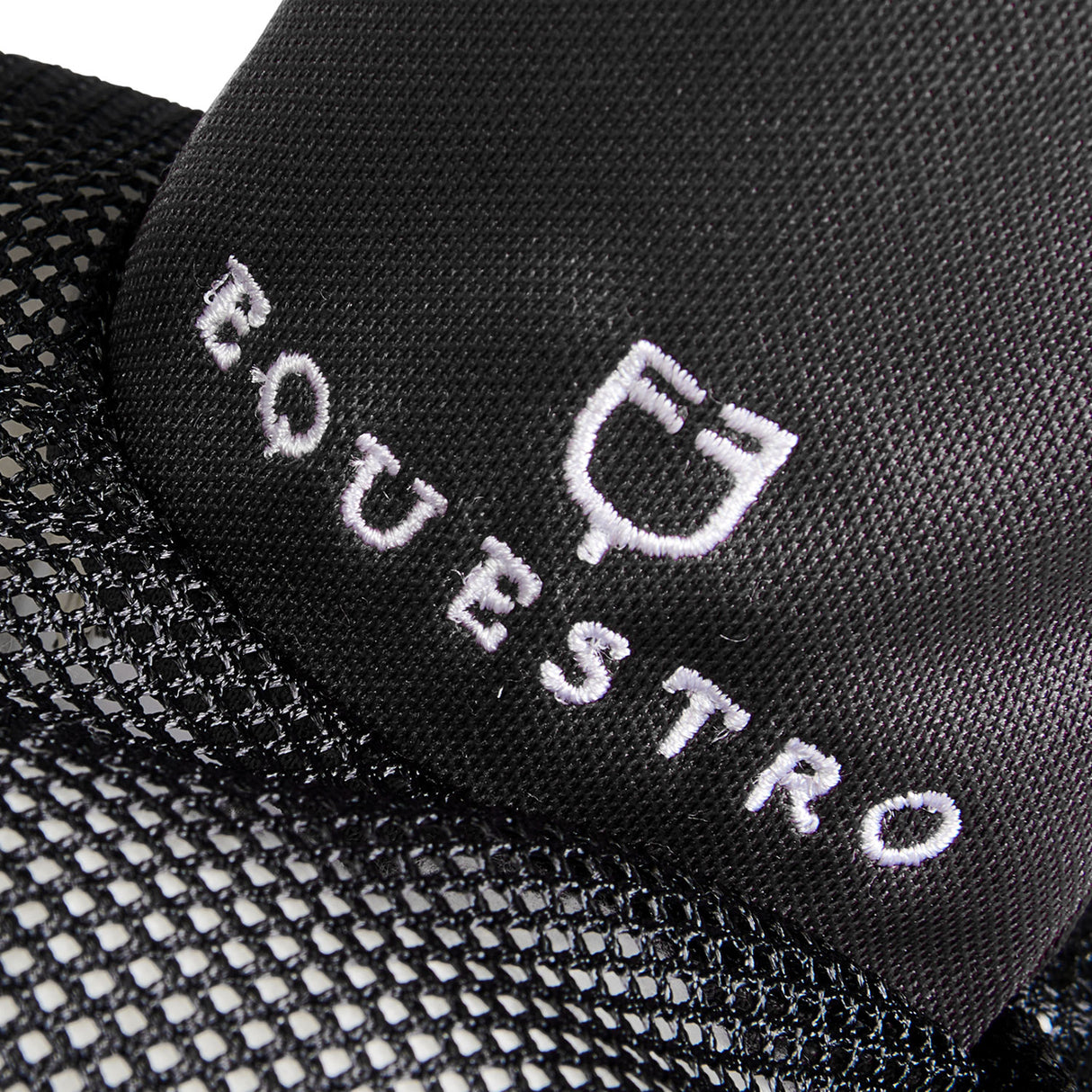 Equestro Cotton Fly Veil And Perforated Mesh Fabric #colour_grey