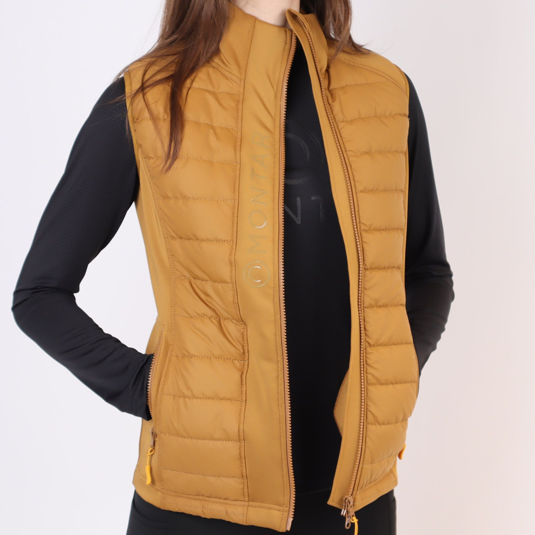 Montar Emma Quilt Bodywarmer #colour_toffee
