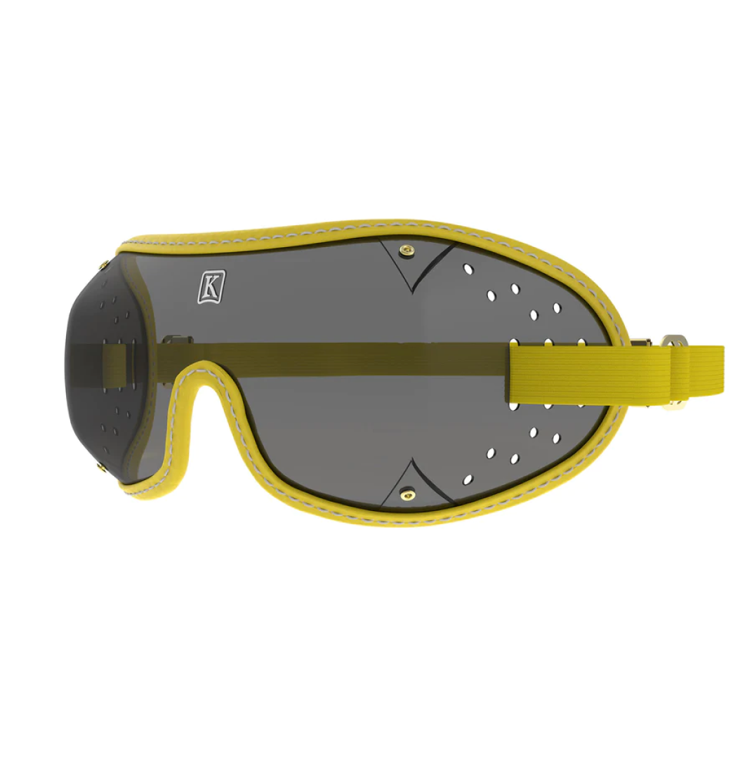 Kroop's Triple Slot Tinted Goggle #colour_yellow