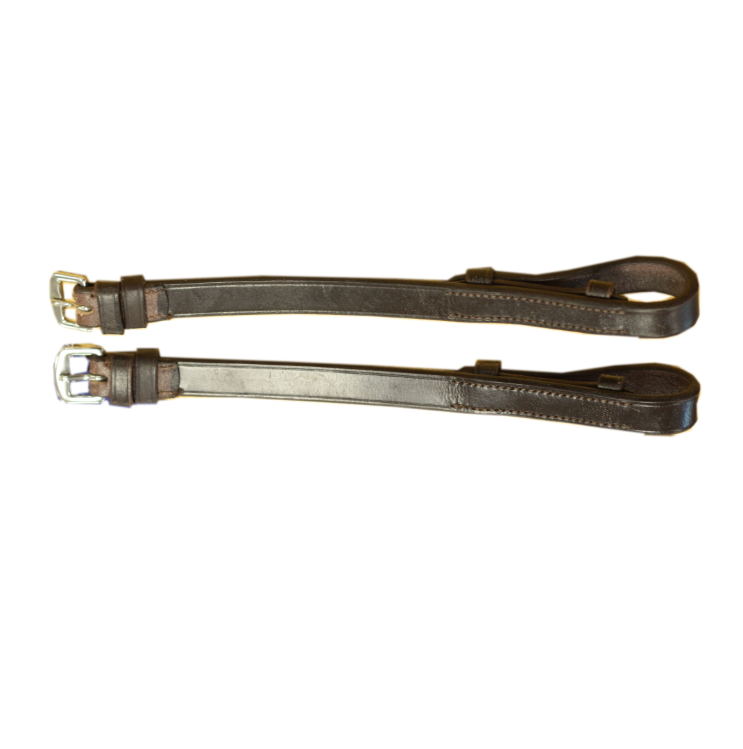 Mackey Classic 3/4"Cheek Pieces #colour_brown