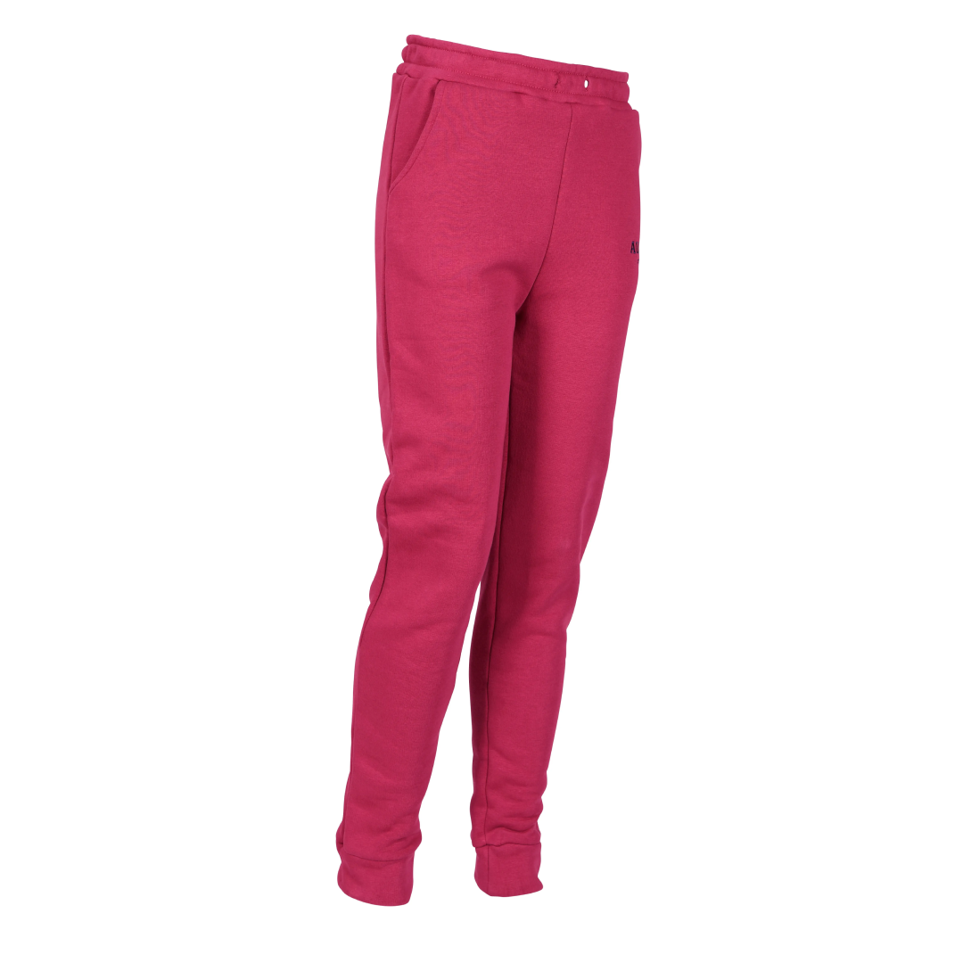 Shires Aubrion Children's Serene Joggers #colour_cerise