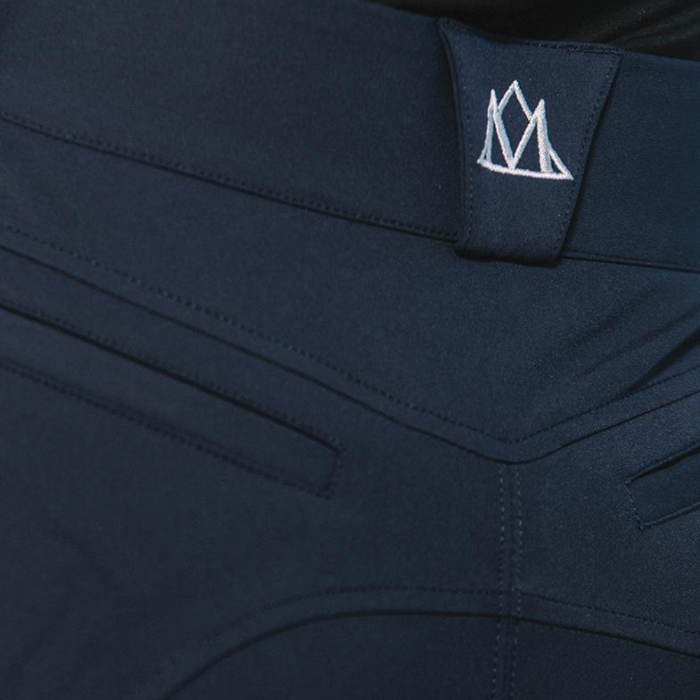 Mountain Horse Diana Full Seat Imitation Leather Breeches #colour_navy