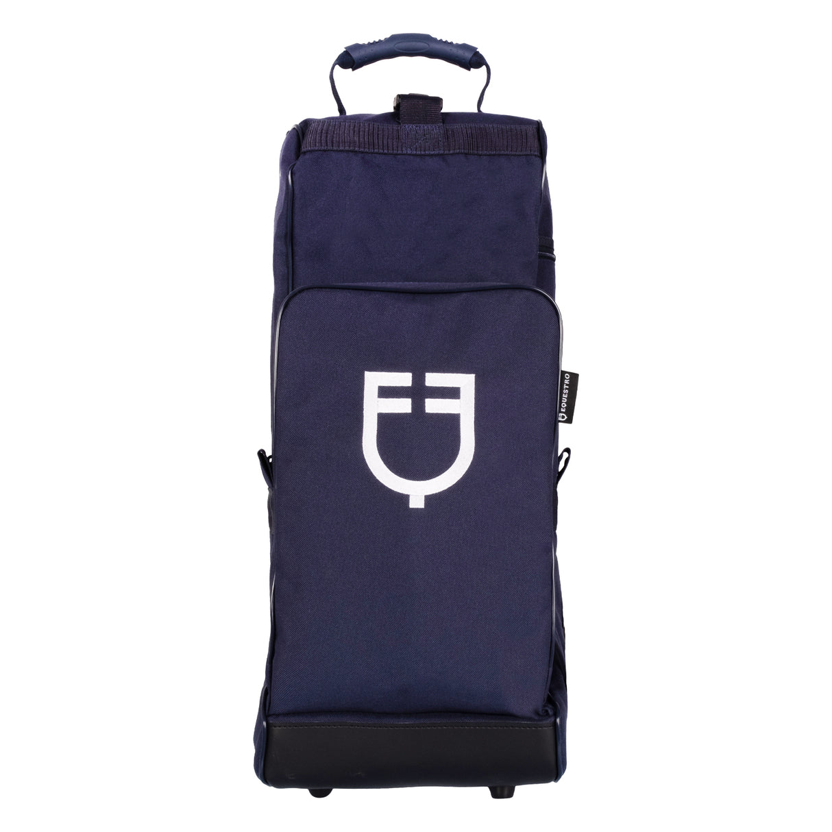 Equestro Riding Boots And Cap Bag With Rubber Reinforcement