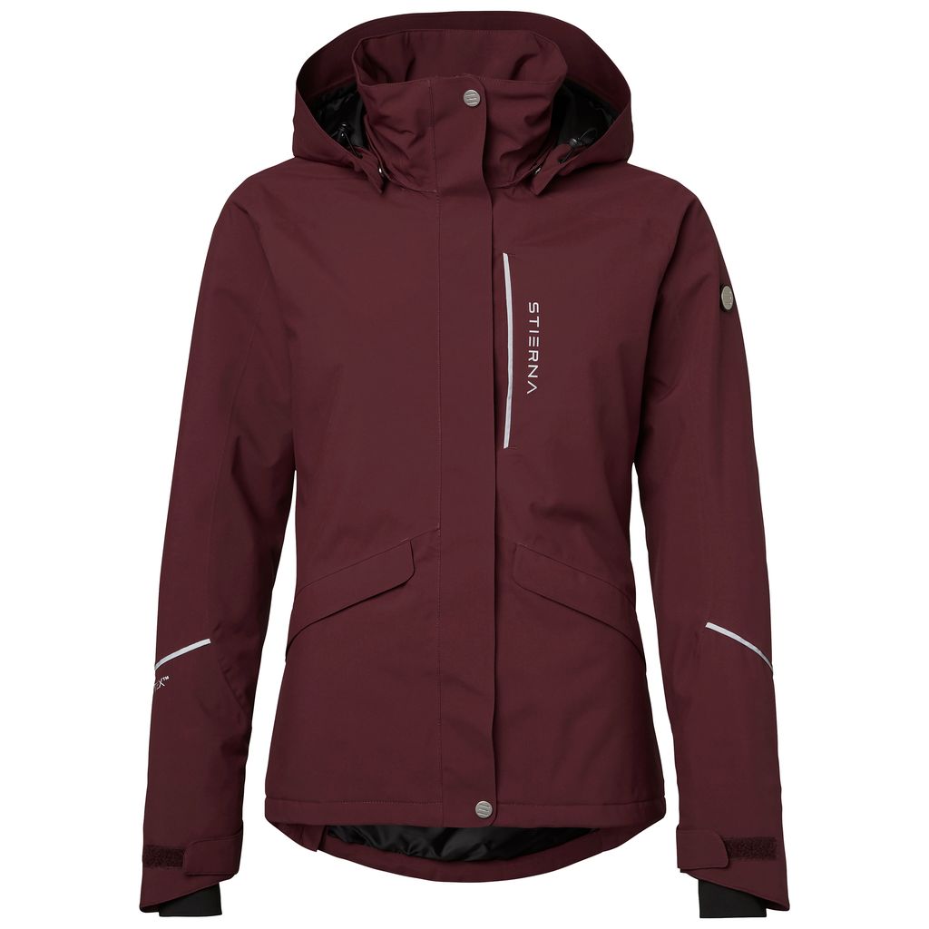 Stierna Stella Winter Jacket #colour_merlot