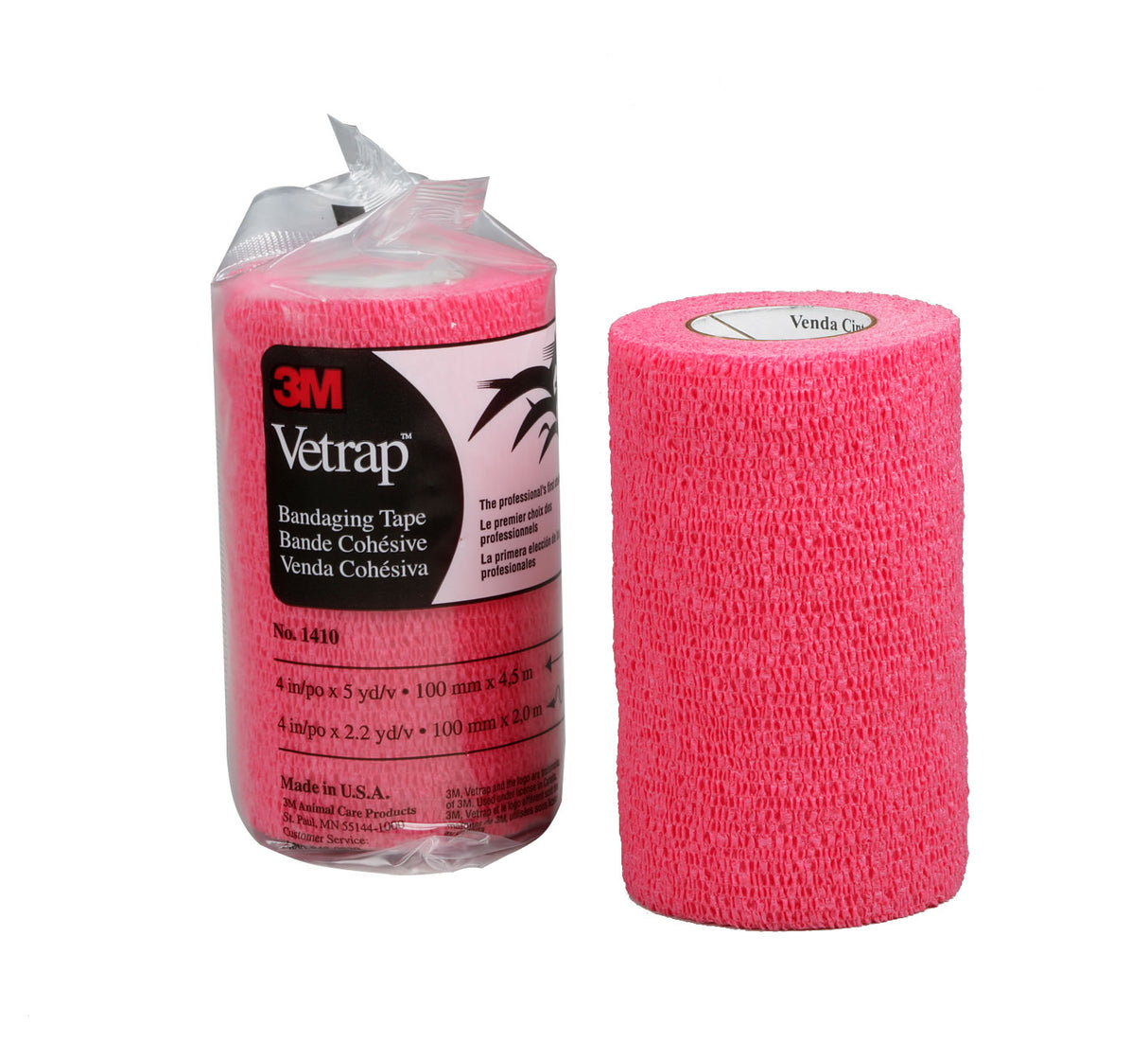 Vetrap 10Cm Bandage #colour_red