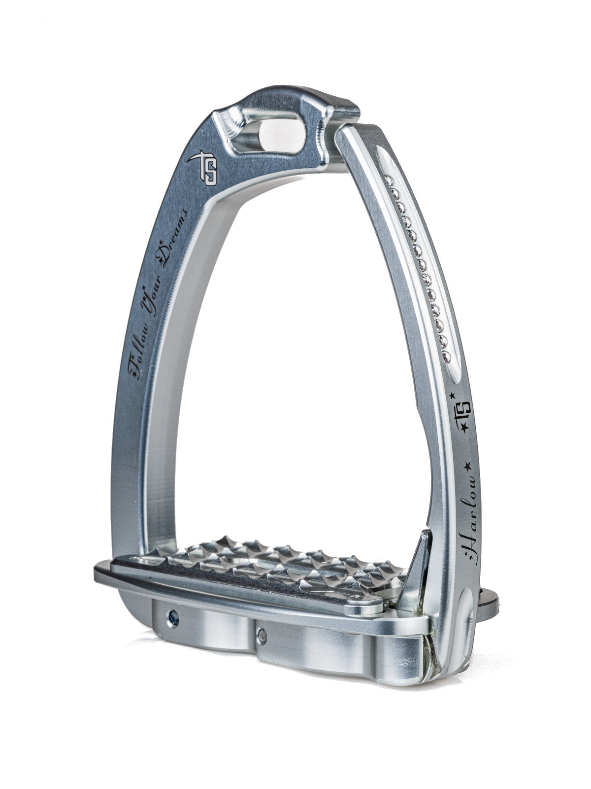 Tech Stirrups Harlow Venice Sloped M Adult Safety Stirrups #colour_silver