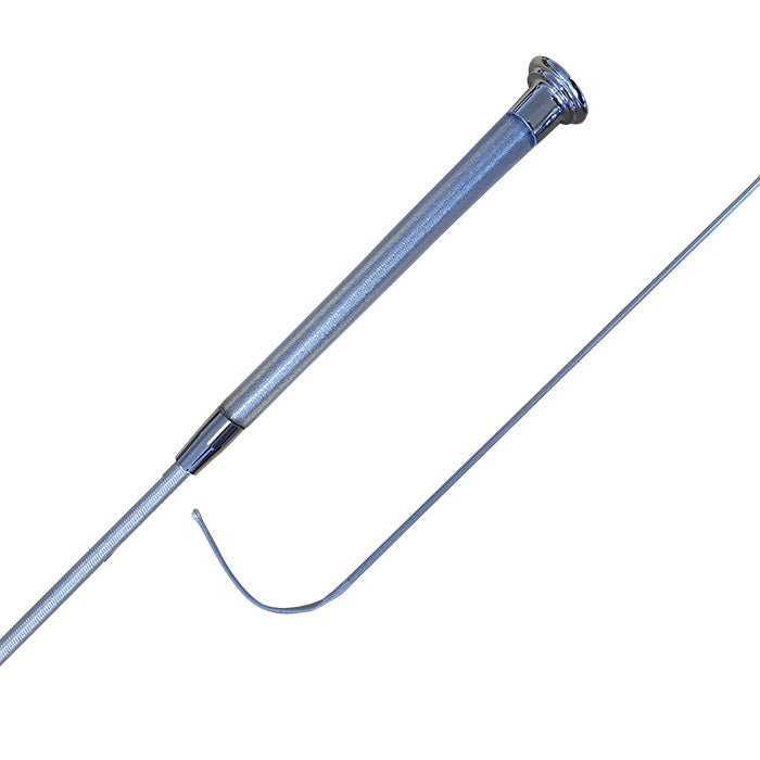 Woof Wear Gel Dressage Whip #colour_silver