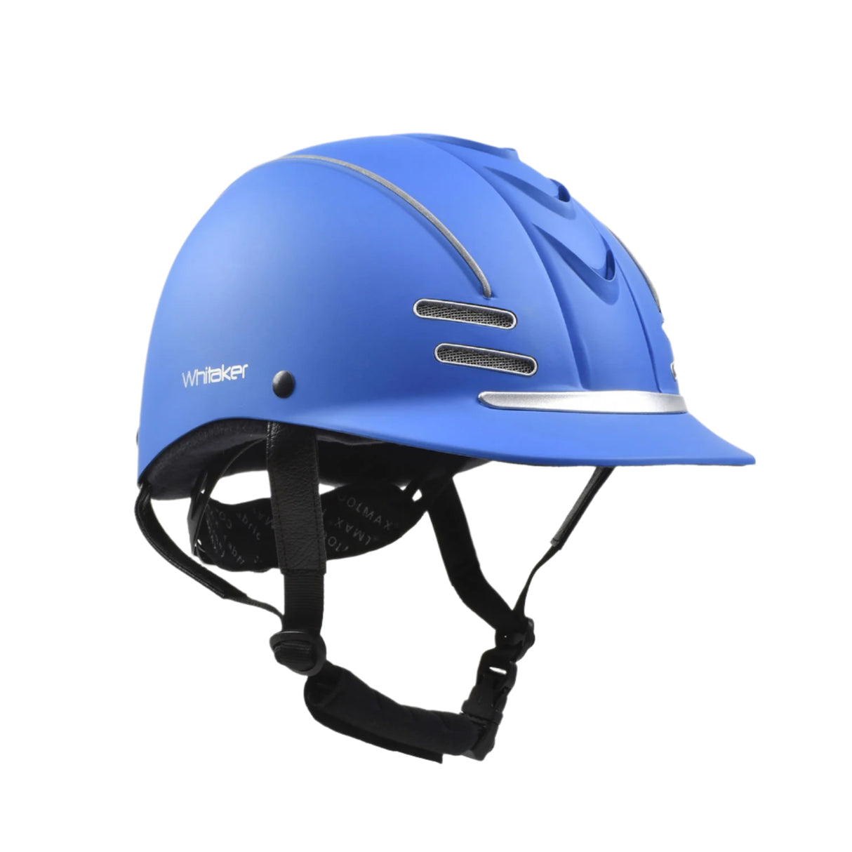 Whitaker Club Young Rider Helmet #colour_blue-silver