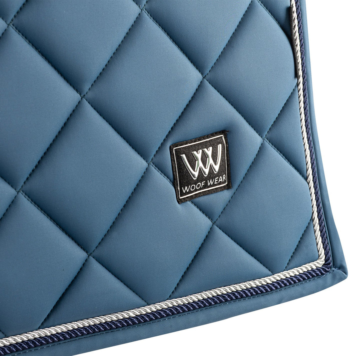 Woof Wear Vision Aura Dressage Saddle Pad #colour_petrol-blue