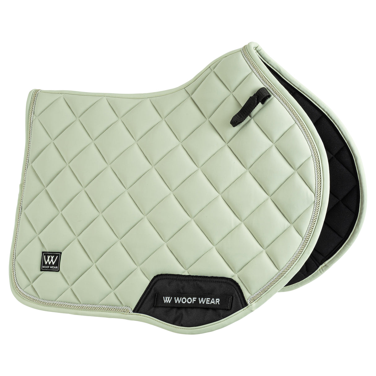 Woof Wear Vision Aura Close Contact Saddle Pad #colour_sage-green