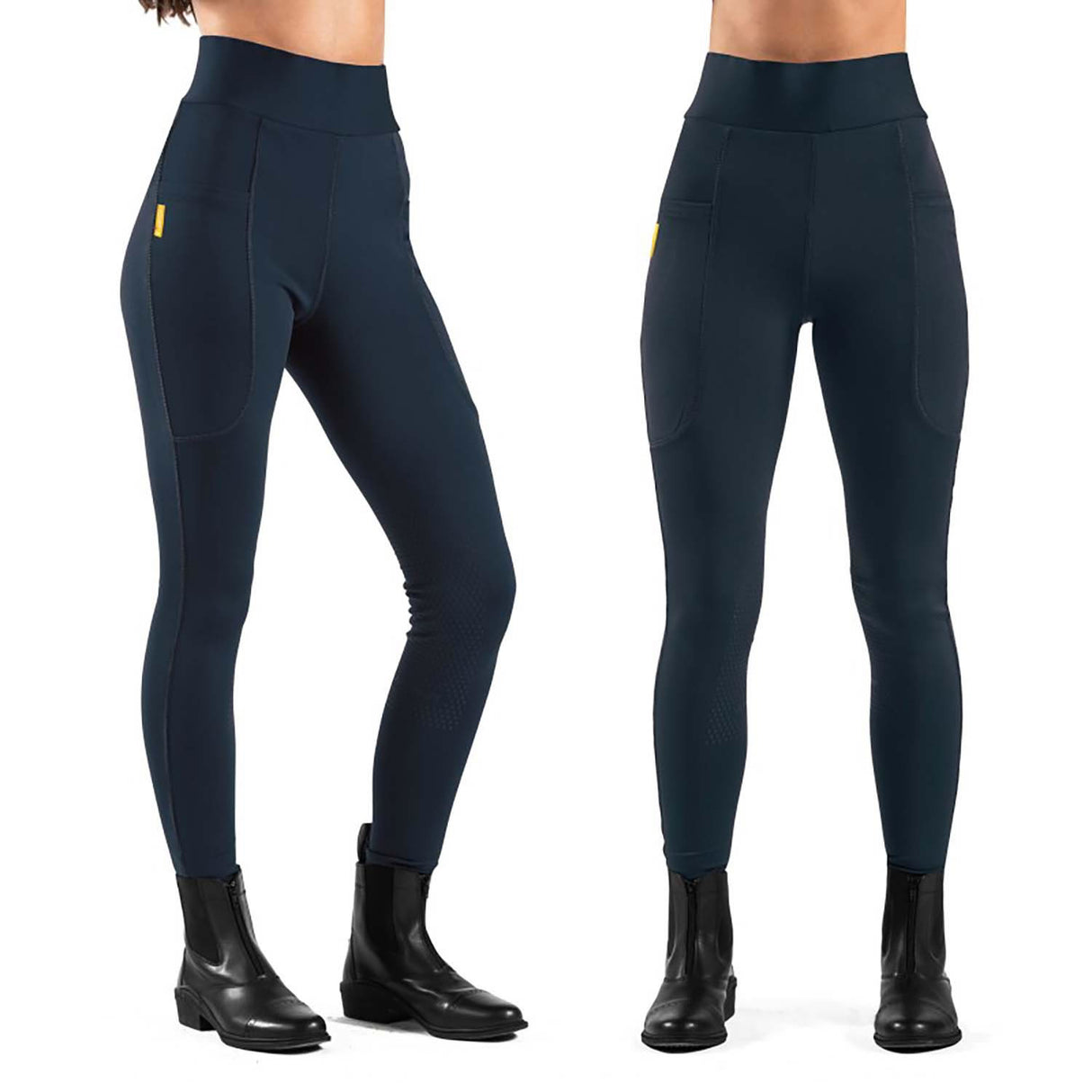 Whitaker Alderley Childrens Riding Tights #colour_navy