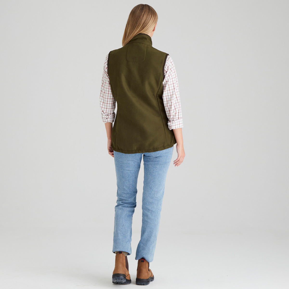 Ridgeline Womens Monarch Gilet #colour_moody-teak