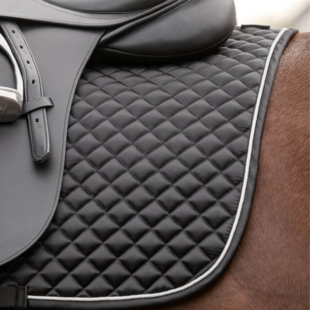 Waldhausen Horse Fashion Felix Glam Saddle Pad #colour_black