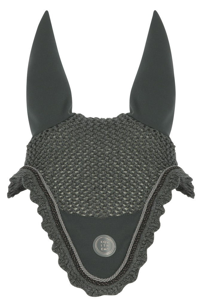 Equitheme Oslo Fly Hood #colour_grey