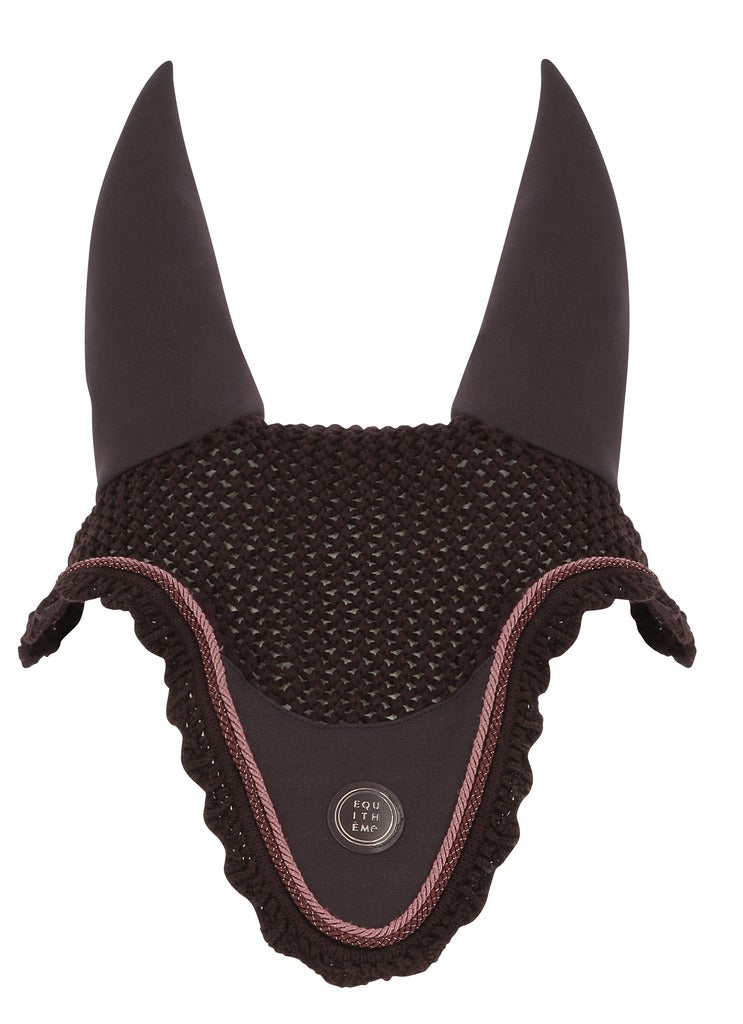 Equitheme Oslo Fly Hood #colour_burgundy