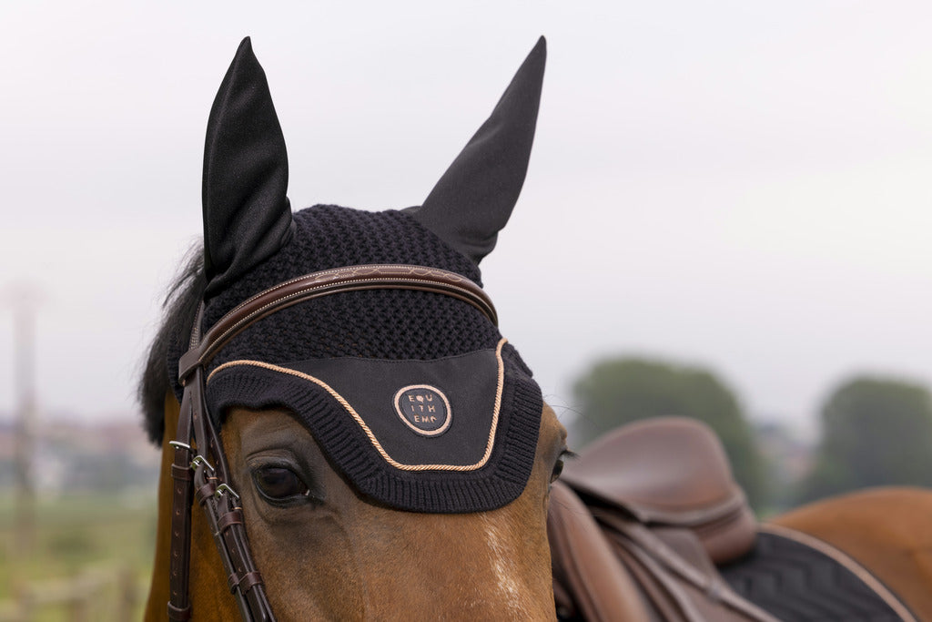 Equitheme Skolstart Fly Hood #colour_black
