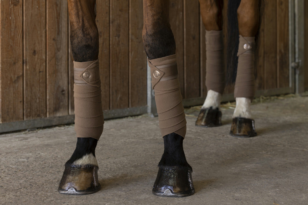Equitheme Oslo Polo Bandages #colour_brown