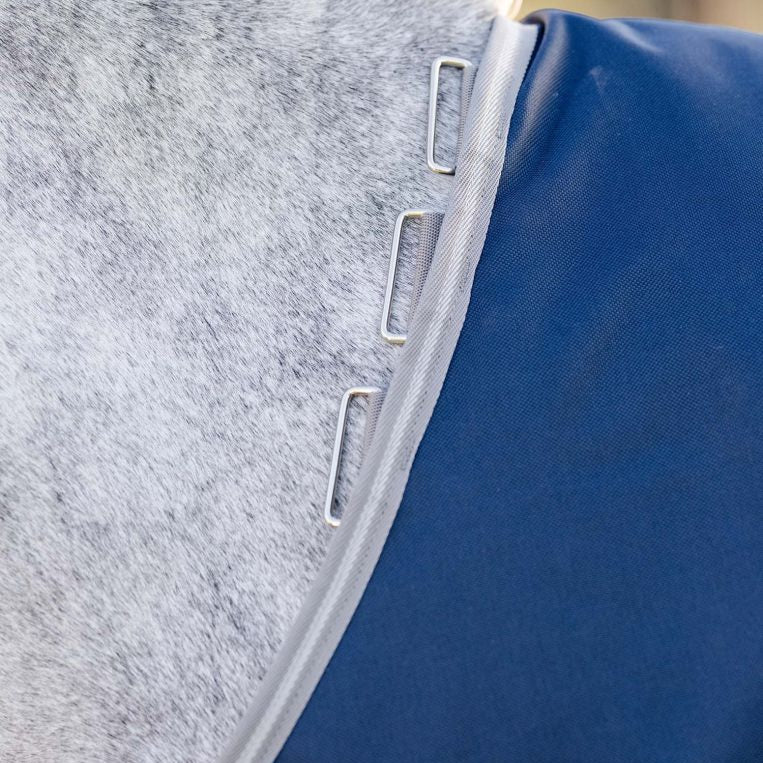 Horseware Ireland Amigo 1200D Pony 250g Turnout Rug #colour_navy-titanium-grey-silver