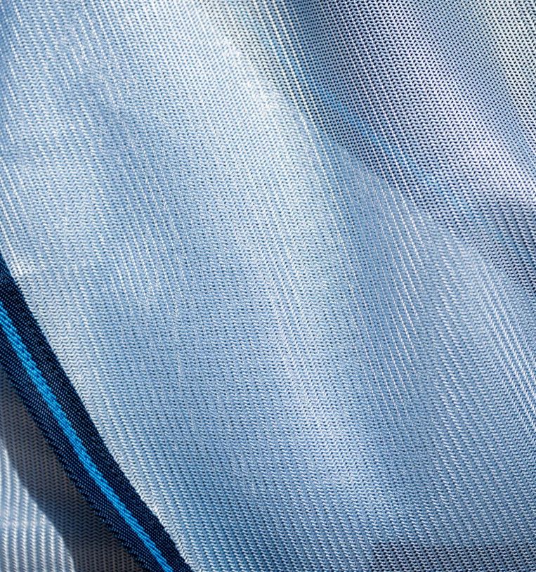 Horseware Ireland Amigo Bug Rug Fly Sheet #colour_azure-blue-navy-electric-blue