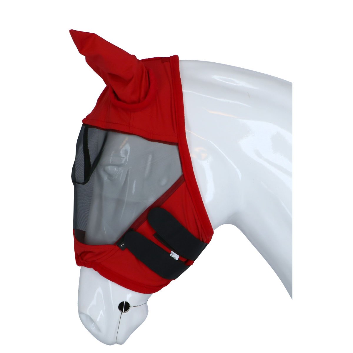 Equitheme Doux Fly Mask #colour_red