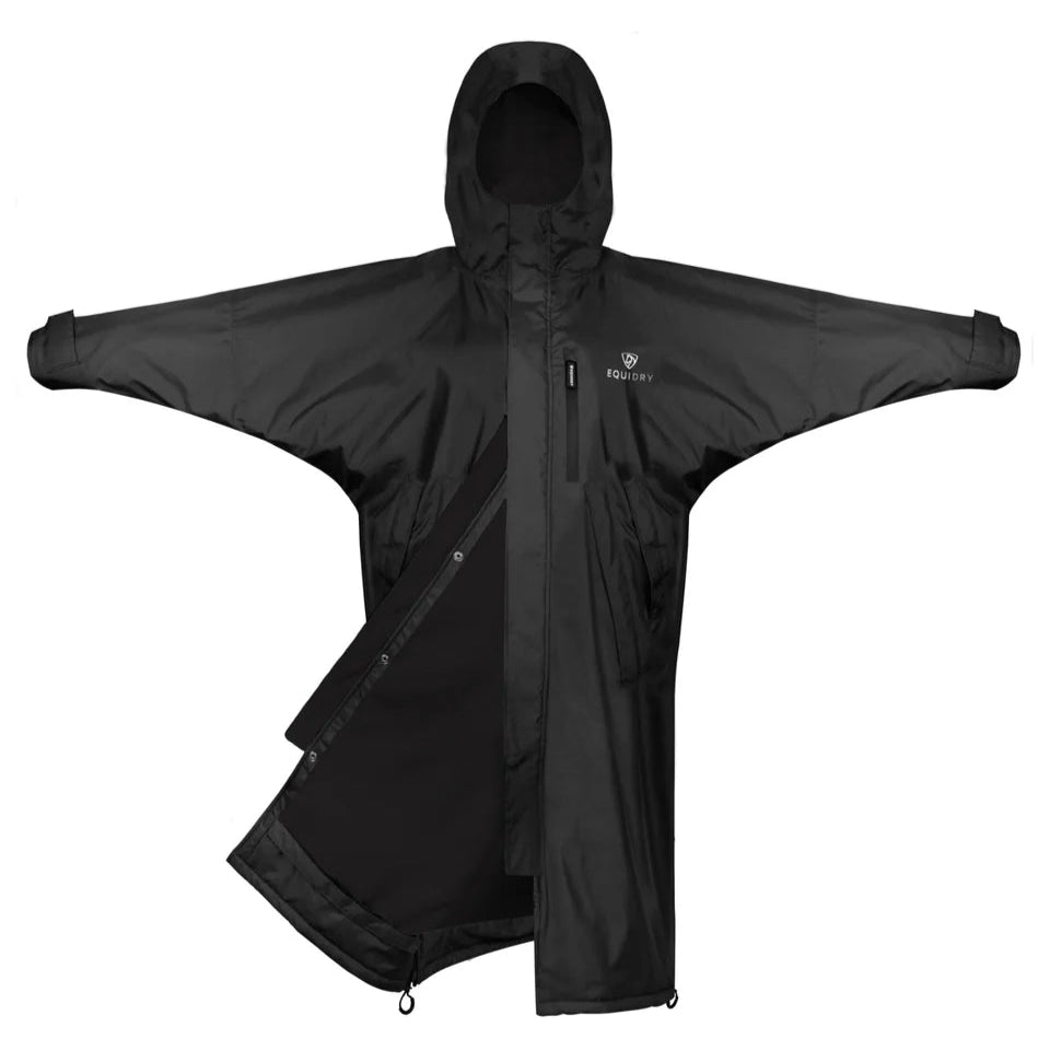 EQUIDRY Women's Thin Fleece Evolution #colour_black-black