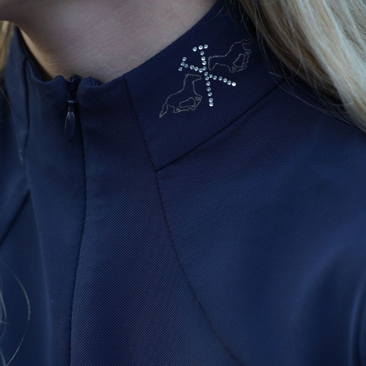 HV Polo Laluna Children's Tech Top #colour_navy