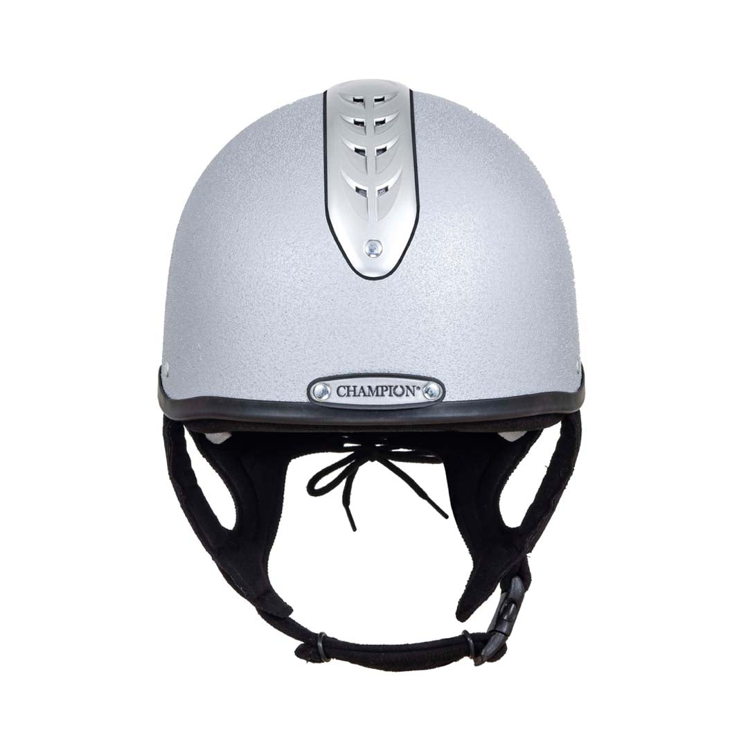 Champion Revolve Junior X-Air MIPS Jockey Helmet #colour_silver