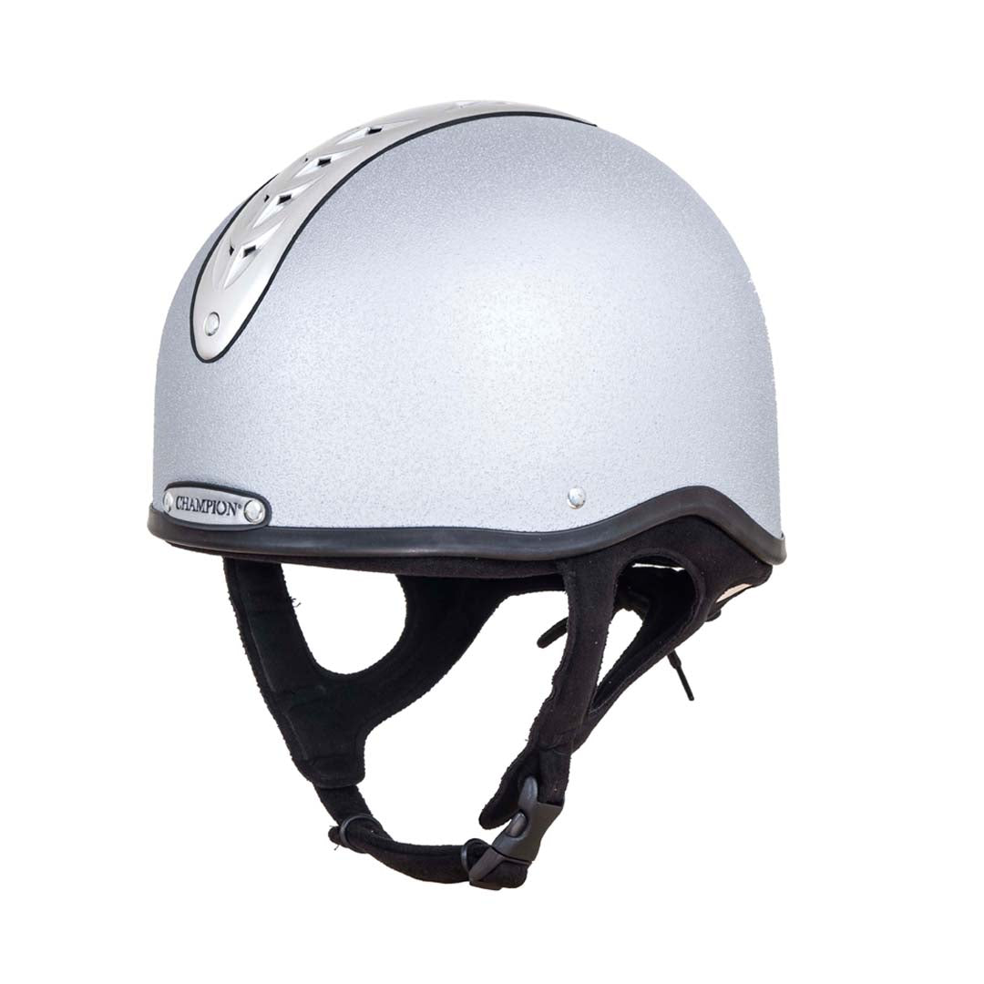 Champion Revolve Junior X-Air MIPS Jockey Helmet #colour_silver