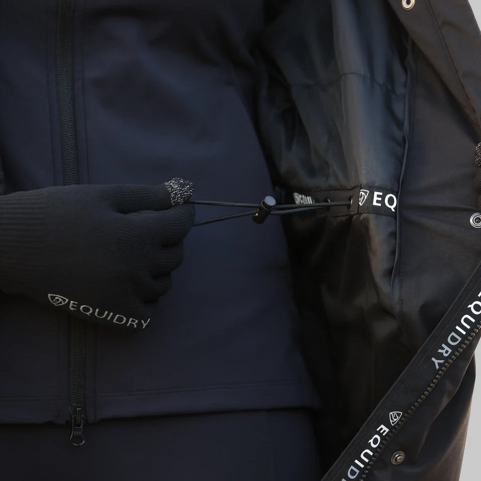 EQUIDRY Women's Bronte Riding Coat #colour_black