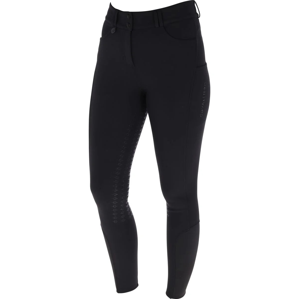 Covalliero Ladies Full Grip Breeches #colour_black