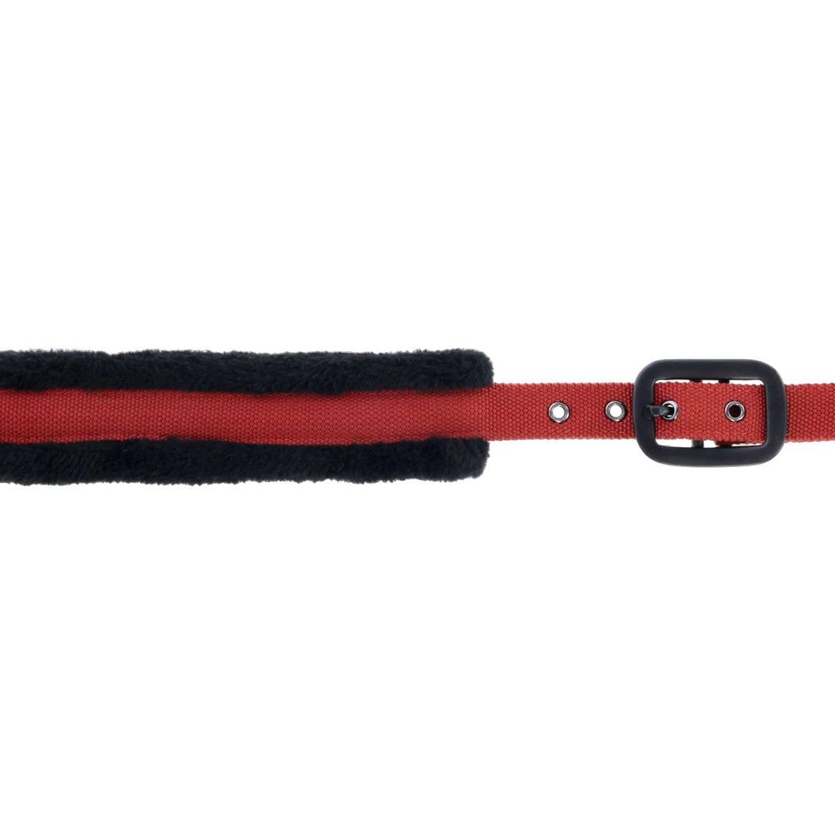 Covalliero Fleece Head Collar #colour_rust