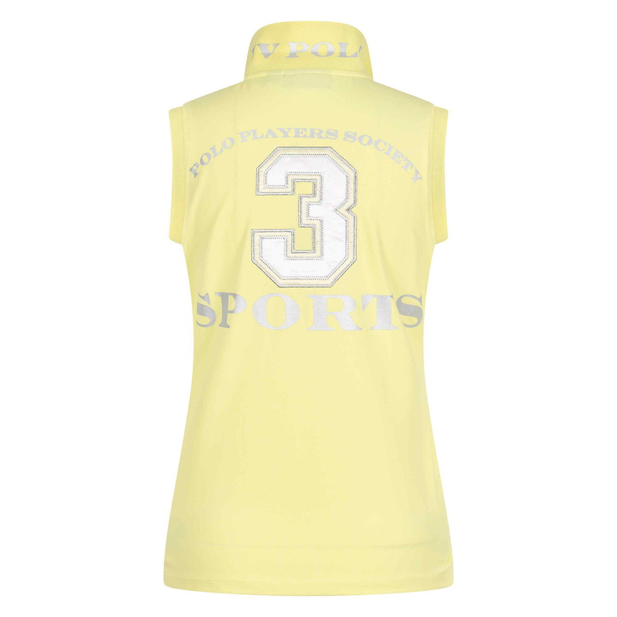 HV Polo Favouritas Sleeveless Polo Shirt #colour_lemonade