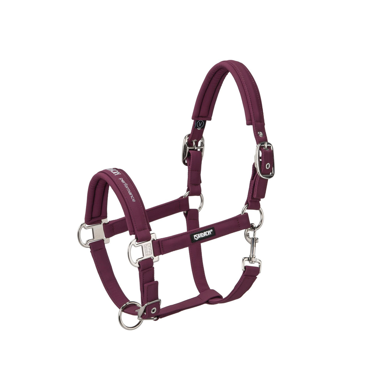 Eskadron Double Pin Head Collar #colour_blackberry