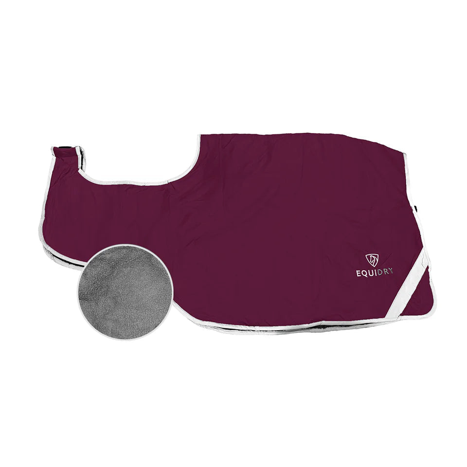 EQUIDRY Exercise Sheet Thick #colour_plum-grey