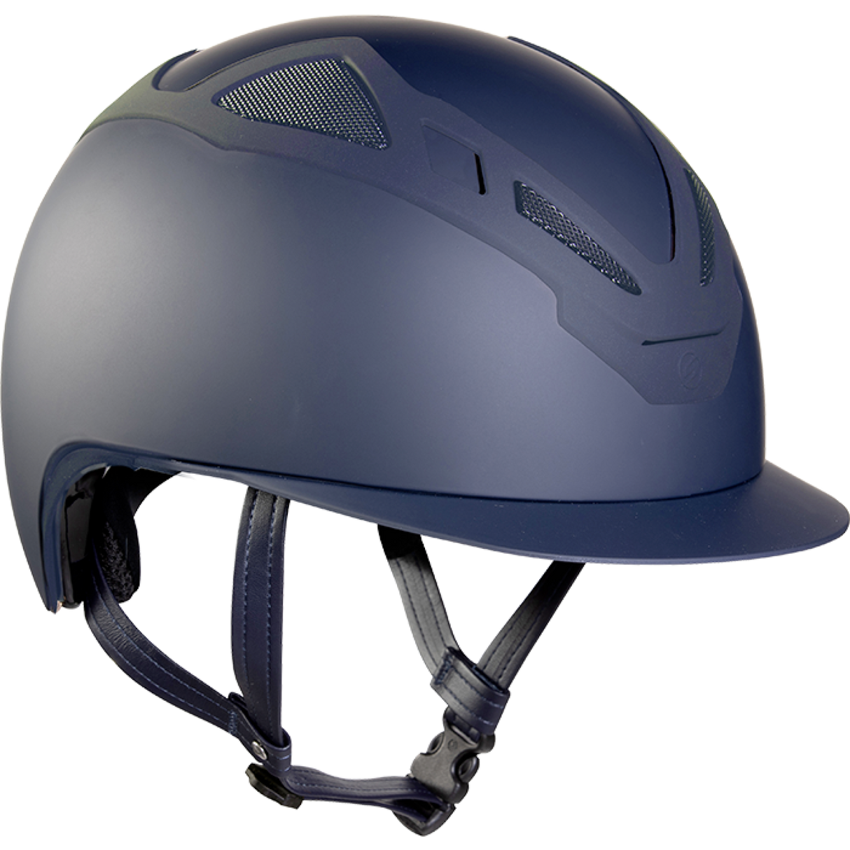Suomy Apex HNT Riding Hat #colour_blue-navy-matt
